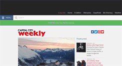 Desktop Screenshot of capitalcityweekly.com